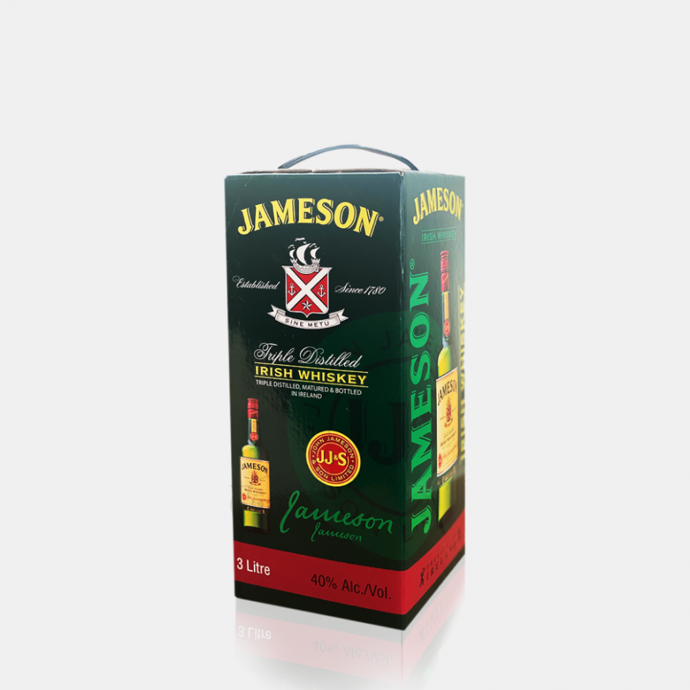 Виски Jameson Irish Whiskey (Джемесон Ирландский Виски) 3 л
